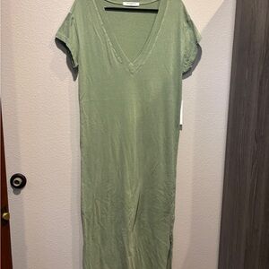 Perfectwhitetee Sage Green Tee